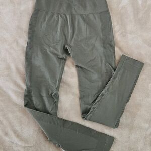 Kids Olive Green Leggings